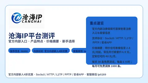 沧海IP平台测评封面图