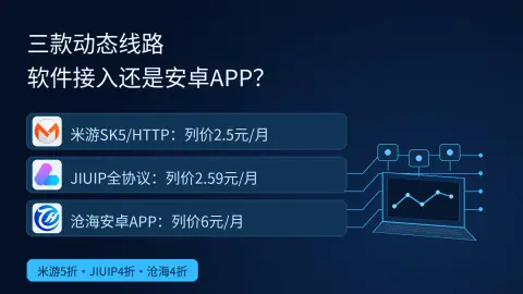 三款动态线路怎么接入？米游、JIUIP、沧海对照封面