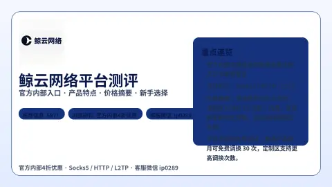 鲸云网络平台测评封面图