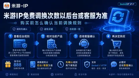 米游IP免费调换次数以后台或客服为准，购买前怎么确认当前调换规则封面图