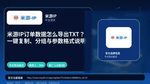 米游IP订单数据怎么导出TXT？一键复制、分组与参数格式说明封面图