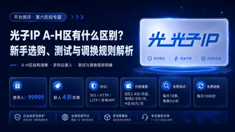 光子IP A-H区有什么区别？新手选购、测试与调换规则解析封面图