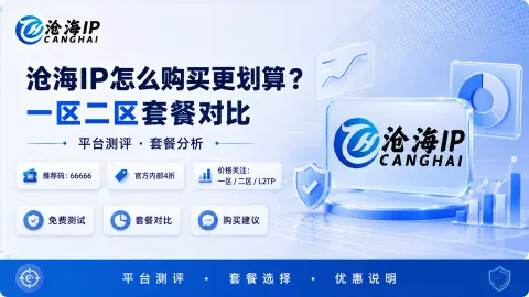 沧海IP怎么购买更划算？一区二区套餐对比封面图