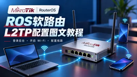 ROS软路由L2TP配置图文教程封面图