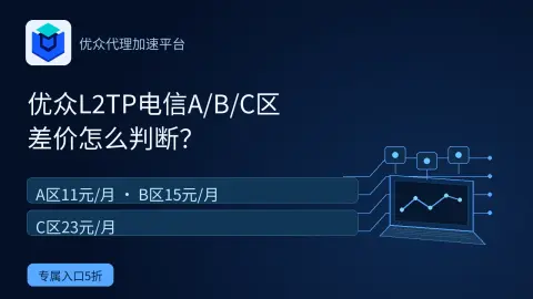 优众L2TP电信A/B/C区差价怎么判断？封面